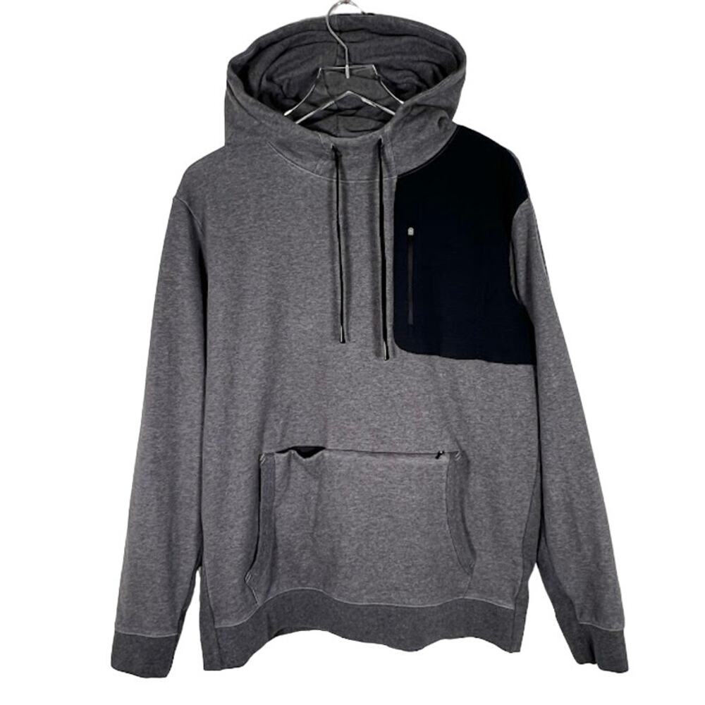 Municipal Sport Utility Hoodie Sweatshirt XL Charcoal Black Pullover Gear Active